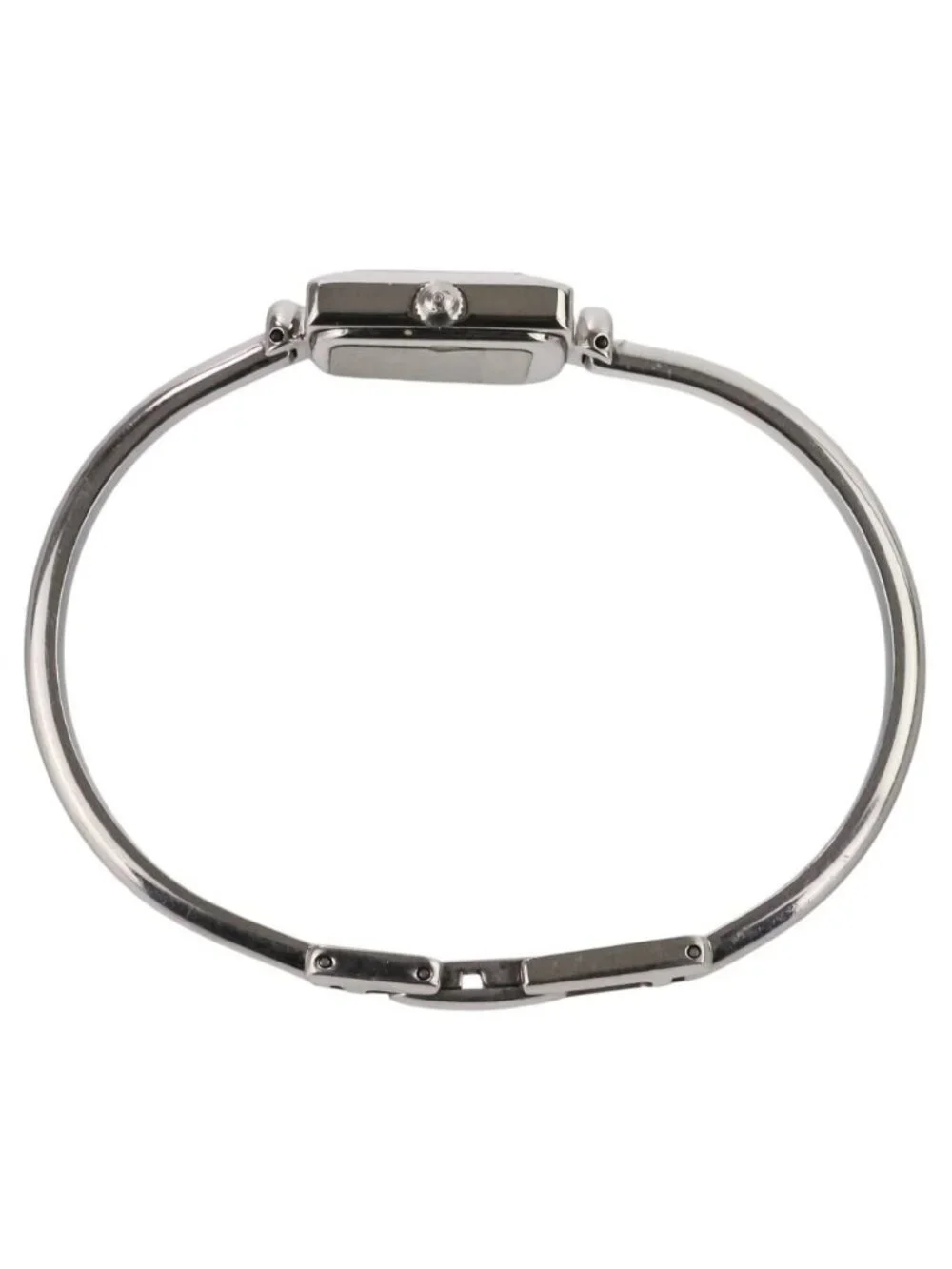 Gucci Square Quartz Watch Black Dial Silver - Picture 7 of 13